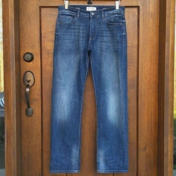 DL1961 RIFLE Men's Avery Modern Straight Leg Denim Jeans Size 32x30 - Picture 1 of 16